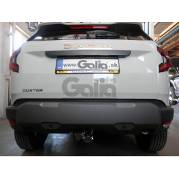 D055C GALIA Полностью оцинкованный фаркоп на Renault Duster 2024-, Dacia Duster 2024-, Dacia Bigster 2025-, Renault Bigster 2025-. Тип шара: C (горизонтальный съемный). Невидимый вырез