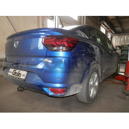 D058V GALIA Полностью оцинкованный фаркоп на Dacia Logan седан 2021-, Renault Logan 2021-, Dacia Sandero 2020-, Dacia Sandero Stepway 2020-. Подрозетник убирается за бампер. Тип шара: AV