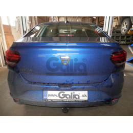 D058V GALIA Полностью оцинкованный фаркоп на Dacia Logan седан 2021-, Renault Logan 2021-, Dacia Sandero 2020-, Dacia Sandero Stepway 2020-. Подрозетник убирается за бампер. Тип шара: AV