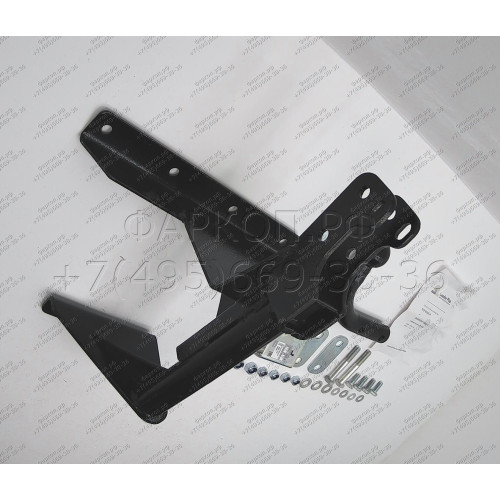 D103-A Лидер-плюс ТСУ для Ravon Matiz 2015-2020, Daewoo Matiz 2000-2015 без снятия и выреза бампера. Нагрузки: 900/75 кг, масса фаркопа 9,04 кг, требуется 4 сверления (без электрики в комплекте)