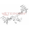 F-280 STEINHOF Фаркоп на Ford Ranger Pickup 4WD, кроме версии со ступенькой 1999-2011, Mazda B2500 Pickup 4WD, кроме версии со ступенькой 1999-2006, Mazda BT-50 Pickup 4WD, кроме версии со ступенькой 2007-2011 без подрезки бампера. Тип шара: F. Нагрузки: 