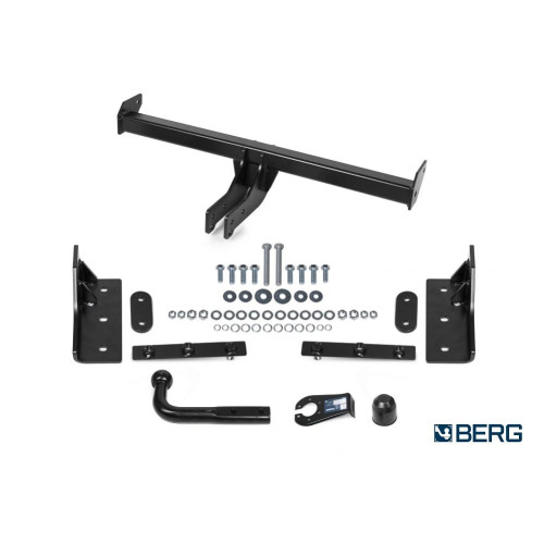 F.0912.001 BERG Фаркоп на Xcite X-Cross 7 2024-, Chery Tiggo 7 Pro Max 2022-, Chery Tiggo 7 Pro 2020-2024, Exeed LX 2022- без снятия и подрезки бампера. Тип шара: A. Нагрузки: 1500/75 кг, масса фаркопа 15,8 кг (без электрики в комплекте)
