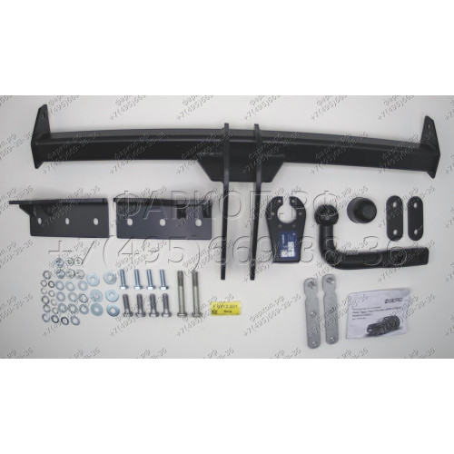 F.0912.001 BERG Фаркоп на Xcite X-Cross 7 2024-, Chery Tiggo 7 Pro Max 2022-, Chery Tiggo 7 Pro 2020-2024, Exeed LX 2022- без снятия и подрезки бампера. Тип шара: A. Нагрузки: 1500/75 кг, масса фаркопа 15,8 кг (без электрики в комплекте)