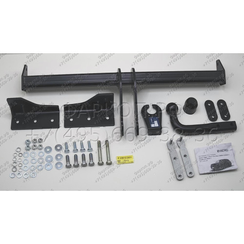 F.0912.001 BERG Фаркоп на Xcite X-Cross 7 2024-, Chery Tiggo 7 Pro Max 2022-, Chery Tiggo 7 Pro 2020-2024, Exeed LX 2022- без снятия и подрезки бампера. Тип шара: A. Нагрузки: 1500/75 кг, масса фаркопа 15,8 кг (без электрики в комплекте)