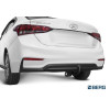 F.2311.001 BERG Фаркоп на Hyundai Solaris 2017-2020, 2020-2022, Kia Rio 2017-2020, 2020-2022 (без ПТФ), Solaris HS 2024- без подрезки бампера. Тип шара: A. Нагрузки: 1200/75 кг, масса фаркопа 17,8 кг (без электрики в комплекте)