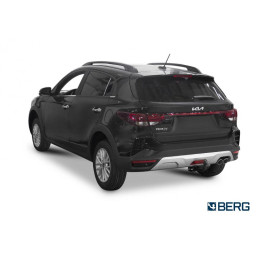 F.2815.001 BERG Фаркоп на Kia Rio X-Line 2017-2020, Kia Rio X 2020-2022, Solaris KRX 2024- без подрезки бампера. Тип шара: A. Нагрузки: 1500/75 кг, масса фаркопа 20 кг (без электрики в 