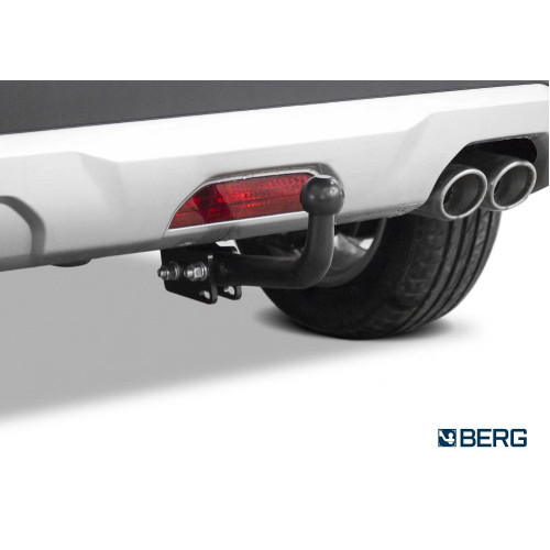 F.2815.001 BERG Фаркоп на Kia Rio X-Line 2017-2020, Kia Rio X 2020-2022, Solaris KRX 2024- без подрезки бампера. Тип шара: A. Нагрузки: 1500/75 кг, масса фаркопа 20 кг (без электрики в комплекте)