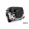 F.3411.002 BERG Фаркоп на BAIC BJ40 2023- без подрезки бампера. Тип шара: E. Нагрузки: 1500/75 кг, масса фаркопа 11,7 кг (без электрики в комплекте)