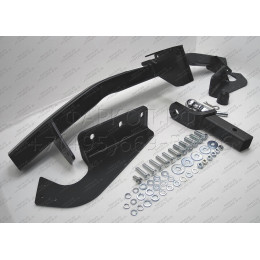 F.5711.002 BERG Фаркоп на Toyota RAV4 2013-2019. Требуется подрезка бампера. Тип шара: E. Нагрузки: 1200/75 кг, масса фаркопа 23 кг (без электрики в комплекте)