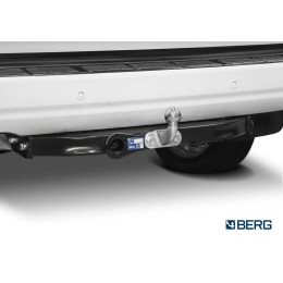 F.5713.001 BERG Фаркоп на Toyota Land Cruiser 200 (кроме Executive, TRD) 2007-2021, Lexus LX 2007-2022 без снятия и подрезки бампера. Тип шара: F. Нагрузки: 1500/75 кг, масса фаркопа 18 к
