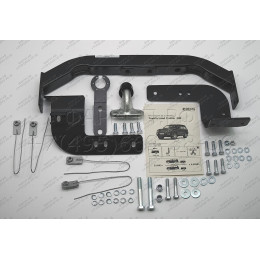 F.5713.001 BERG Фаркоп на Toyota Land Cruiser 200 (кроме Executive, TRD) 2007-2021, Lexus LX 2007-2022 без снятия и подрезки бампера. Тип шара: F. Нагрузки: 1500/75 кг, масса фаркопа 18 к