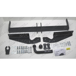 F.5719.001 BERG Фаркоп на Toyota RAV4 2006-2013 (кроме Long) без снятия и подрезки бампера. Тип шара: A. Нагрузки: 1500/75 кг, масса фаркопа 23,2 кг (без электрики в ком