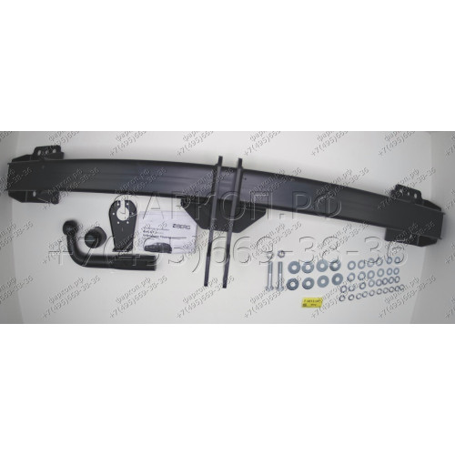 F.5813.001 BERG Фаркоп на Volkswagen Touareg 2010-2018, Audi Q7 2006-2015, Porsche Cayenne 2010-2017 без подрезки бампера. Тип шара: A. Нагрузки: 3500/100 кг, масса фаркопа 22,7 кг (без электрики в комплекте)