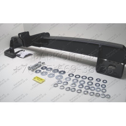F.5813.001 BERG Фаркоп на Volkswagen Touareg 2010-2018, Audi Q7 2006-2015, Porsche Cayenne 2010-2017 без подрезки бампера. Тип шара: A. Нагрузки: 3500/100 кг, масса фаркопа 22,7 кг (без элек