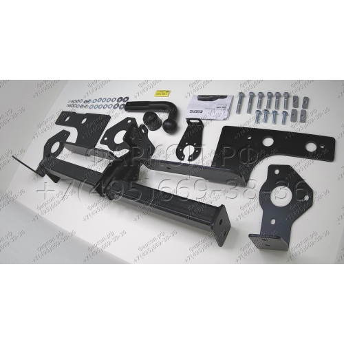 F.9011.001 BERG Фаркоп на GAC GS8 2023- без подрезки бампера. Тип шара: A. Нагрузки: 1300/75 кг, масса фаркопа 23 кг (без электрики в комплекте)