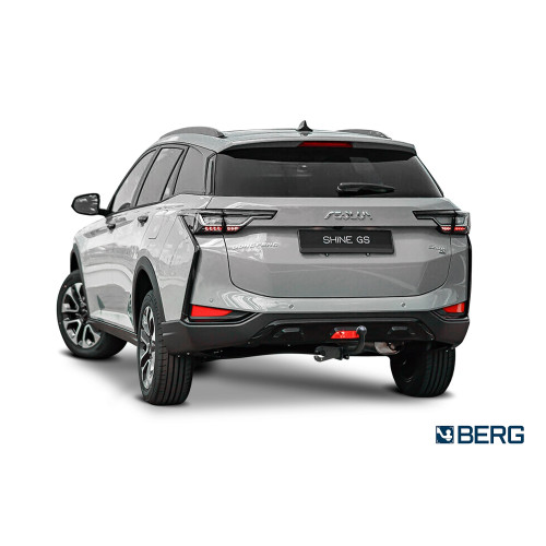 F.9312.001 BERG Фаркоп на Dongfeng Shine GS Comfort 2024- без подрезки бампера. Тип шара: A. Нагрузки: 1000/75 кг, масса фаркопа 20 кг (без электрики в комплекте)