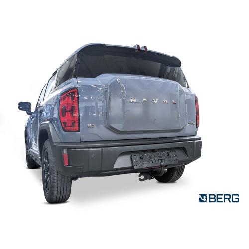 F.9415.001 BERG Фаркоп на Haval H3 2024- без снятия и подрезки бампера. Тип шара: A. Нагрузки: 1500/75 кг, масса фаркопа 21,1 кг (без электрики в комплекте)