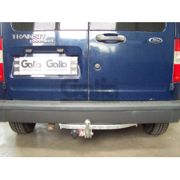 F083A GALIA Полностью оцинкованный фаркоп на Ford Tourneo Connect 2002-2014, Transit Connect 2002-2014. Тип шара: A. Установка без снятия и выреза бампера. Нагрузки: 1200/75 кг,
