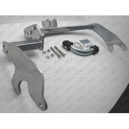 F083A GALIA Полностью оцинкованный фаркоп на Ford Tourneo Connect 2002-2014, Transit Connect 2002-2014. Тип шара: A. Установка без снятия и выреза бампера. Нагрузки: 1200/75 кг,