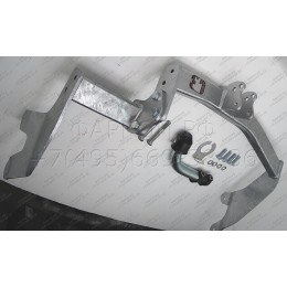 F083A GALIA Полностью оцинкованный фаркоп на Ford Tourneo Connect 2002-2014, Transit Connect 2002-2014. Тип шара: A. Установка без снятия и выреза бампера. Нагрузки: 1200/75 кг,