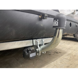 F083A GALIA Полностью оцинкованный фаркоп на Ford Tourneo Connect 2002-2014, Transit Connect 2002-2014. Тип шара: A. Установка без снятия и выреза бампера. Нагрузки: 1200/75 кг,