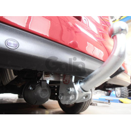 F104A GALIA Полностью оцинкованный фаркоп на Ford Galaxy 2000-2006, SEAT Alhambra 2000-2010, Volkswagen Sharan 2000-2010 2WD/4WD. Подрозетник убирается за бампер. Тип шара: A. Без выре