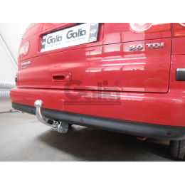 F104A GALIA Полностью оцинкованный фаркоп на Ford Galaxy 2000-2006, SEAT Alhambra 2000-2010, Volkswagen Sharan 2000-2010 2WD/4WD. Подрозетник убирается за бампер. Тип шара: A. Без выре