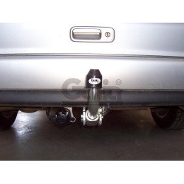 F104A GALIA Полностью оцинкованный фаркоп на Ford Galaxy 2000-2006, SEAT Alhambra 2000-2010, Volkswagen Sharan 2000-2010 2WD/4WD. Подрозетник убирается за бампер. Тип шара: A. Без выре
