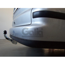 F104A GALIA Полностью оцинкованный фаркоп на Ford Galaxy 2000-2006, SEAT Alhambra 2000-2010, Volkswagen Sharan 2000-2010 2WD/4WD. Подрозетник убирается за бампер. Тип шара: A. Без выре