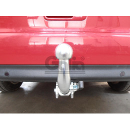 F104A GALIA Полностью оцинкованный фаркоп на Ford Galaxy 2000-2006, SEAT Alhambra 2000-2010, Volkswagen Sharan 2000-2010 2WD/4WD. Подрозетник убирается за бампер. Тип шара: A. Без выре