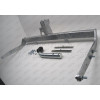 F104A GALIA Полностью оцинкованный фаркоп на Ford Galaxy 2000-2006, SEAT Alhambra 2000-2010, Volkswagen Sharan 2000-2010 2WD/4WD. Подрозетник убирается за бампер. Тип шара: A. Без выреза бампера. Нагрузки: 2000/85 кг, масса фаркопа 16,42 кг