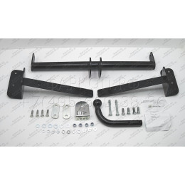 F105-A Лидер-плюс ТСУ для Ford C-MAX 2004-2011 без выреза бампера. Нагрузки: 1100/75 кг, масса фаркопа 14,64 кг (без электрики в комплекте)