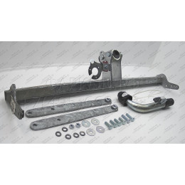 F118C GALIA Полностью оцинкованный фаркоп на Ford B-Max 2012-2017. Подрозетник убирается за бампер. Тип шара: C (горизонтальный съемный). Без выреза бампер