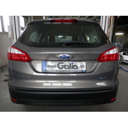 F119C GALIA Полностью оцинкованный фаркоп на Ford Focus III универсал 2011-2018. Подрозетник убирается за бампер. Тип шара: C (горизонтальный съемный). Без в