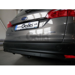 F119C GALIA Полностью оцинкованный фаркоп на Ford Focus III универсал 2011-2018. Подрозетник убирается за бампер. Тип шара: C (горизонтальный съемный). Без в