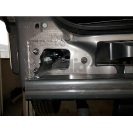F119C GALIA Полностью оцинкованный фаркоп на Ford Focus III универсал 2011-2018. Подрозетник убирается за бампер. Тип шара: C (горизонтальный съемный). Без в