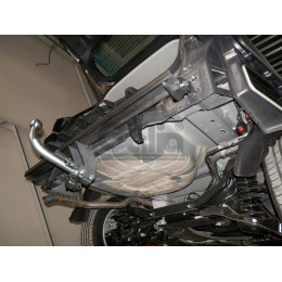 F119C GALIA Полностью оцинкованный фаркоп на Ford Focus III универсал 2011-2018. Подрозетник убирается за бампер. Тип шара: C (горизонтальный съемный). Без в