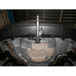 F119C GALIA Полностью оцинкованный фаркоп на Ford Focus III универсал 2011-2018. Подрозетник убирается за бампер. Тип шара: C (горизонтальный съемный). Без в