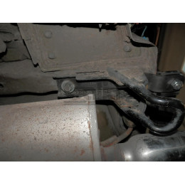 F123A GALIA Полностью оцинкованный фаркоп на Ford Explorer 2011-2015 (без подрезки бампера), Ford Explorer 2015-2020 (минимальная подрезка бампера). Подрозетник убира