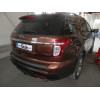 F123A GALIA Полностью оцинкованный фаркоп на Ford Explorer 2011-2015 (без подрезки бампера), Ford Explorer 2015-2020 (минимальная подрезка бампера). Подрозетник убирается за бампер. Тип шара: A. Нагрузки: 2400/130 кг, масса фаркопа 19,62 кг