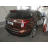 F123A GALIA Полностью оцинкованный фаркоп на Ford Explorer 2011-2015 (без подрезки бампера), Ford Explorer 2015-2020 (минимальная подрезка бампера). Подрозетник убирается за бампер. Тип шара: A. Нагрузки: 2400/130 кг, масса фаркопа 19,62 кг