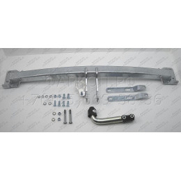 F123A GALIA Полностью оцинкованный фаркоп на Ford Explorer 2011-2015 (без подрезки бампера), Ford Explorer 2015-2020 (минимальная подрезка бампера). Подрозетник убира
