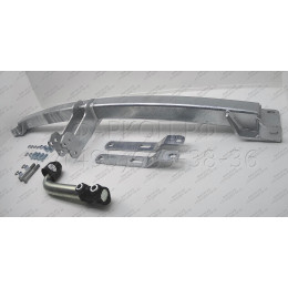 F123A GALIA Полностью оцинкованный фаркоп на Ford Explorer 2011-2015 (без подрезки бампера), Ford Explorer 2015-2020 (минимальная подрезка бампера). Подрозетник убира