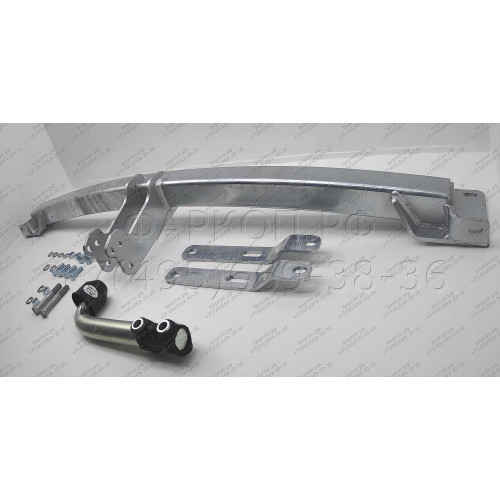 F123A GALIA Полностью оцинкованный фаркоп на Ford Explorer 2011-2015 (без подрезки бампера), Ford Explorer 2015-2020 (минимальная подрезка бампера). Подрозетник убирается за бампер. Тип шара: A. Нагрузки: 2400/130 кг, масса фаркопа 19,62 кг