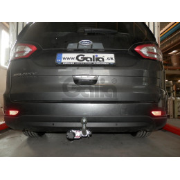 F133C GALIA Полностью оцинкованный фаркоп на Ford Galaxy 2015-2022, Ford S-MAX 2015-2023. Тип шара: C (горизонтальный съемный). Невидимый вырез бампера. Нагрузки: 2000/9