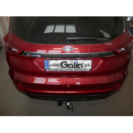 F133C GALIA Полностью оцинкованный фаркоп на Ford Galaxy 2015-2022, Ford S-MAX 2015-2023. Тип шара: C (горизонтальный съемный). Невидимый вырез бампера. Нагрузки: 2000/9