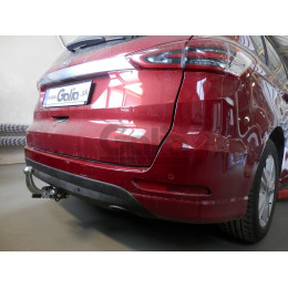F133C GALIA Полностью оцинкованный фаркоп на Ford Galaxy 2015-2022, Ford S-MAX 2015-2023. Тип шара: C (горизонтальный съемный). Невидимый вырез бампера. Нагрузки: 2000/9