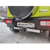 FA 0350-E Бизон Фаркоп на Suzuki Jimny 2018- без подрезки бампера. Тип шара: E (легкосъемный шар под квадрат). Нагрузки: 1800/130 кг. Не комплектуется электрикой