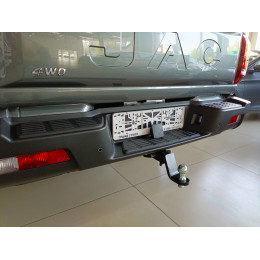 FA 0440-E Бизон Фаркоп на JAC T9 2024-, Sollers ST9 2025- без подрезки бампера. Тип шара: E (легкосъемный шар под квадрат). Нагрузки: 3000/160 кг. Не комплектуется э