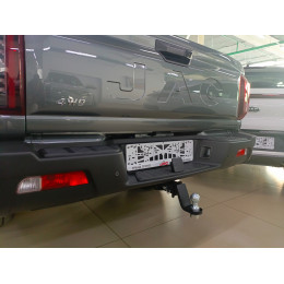 FA 0440-E Бизон Фаркоп на JAC T9 2024-, Sollers ST9 2025- без подрезки бампера. Тип шара: E (легкосъемный шар под квадрат). Нагрузки: 3000/160 кг. Не комплектуется э